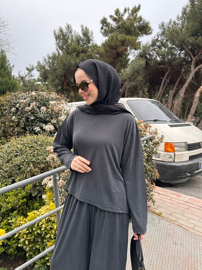 Premium oysho bisiklet yaka takım