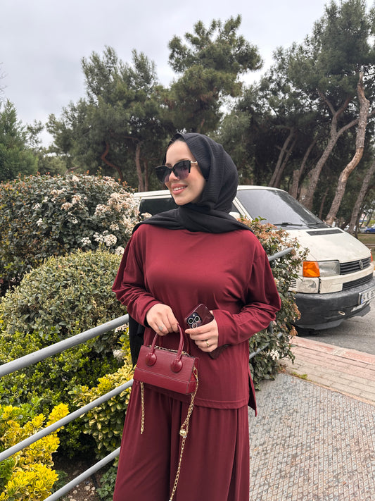 Premium oysho bisiklet yaka takım