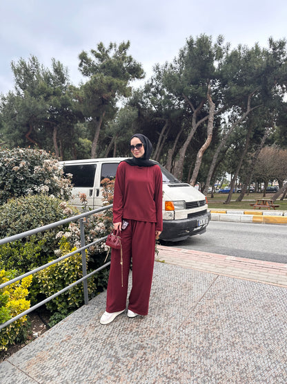 Premium oysho bisiklet yaka takım